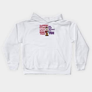 Ron Swanson Thoughts - Women Kids Hoodie